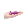 Ouch! Plug Bijou Anal silicone Heart Violet 6 x 2.8 cm